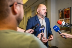 22.07.2025 Spotkanie z młodzieżą przed wyjazdem na pielgrzymkę do Rzymu - fot. Szymon Zdziebło / www.tarantoga.pl