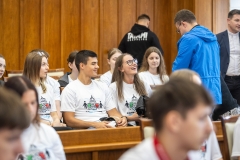 22.07.2025 Spotkanie z młodzieżą przed wyjazdem na pielgrzymkę do Rzymu - fot. Szymon Zdziebło / www.tarantoga.pl