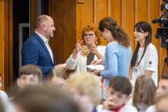 22.07.2025 Spotkanie z młodzieżą przed wyjazdem na pielgrzymkę do Rzymu - fot. Szymon Zdziebło / www.tarantoga.pl