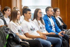 22.07.2025 Spotkanie z młodzieżą przed wyjazdem na pielgrzymkę do Rzymu - fot. Szymon Zdziebło / www.tarantoga.pl