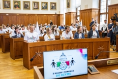 22.07.2025 Spotkanie z młodzieżą przed wyjazdem na pielgrzymkę do Rzymu - fot. Szymon Zdziebło / www.tarantoga.pl