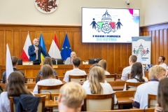 22.07.2025 Spotkanie z młodzieżą przed wyjazdem na pielgrzymkę do Rzymu - fot. Szymon Zdziebło / www.tarantoga.pl