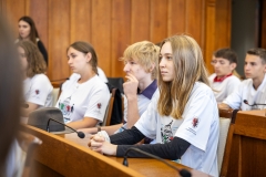 22.07.2025 Spotkanie z młodzieżą przed wyjazdem na pielgrzymkę do Rzymu - fot. Szymon Zdziebło / www.tarantoga.pl