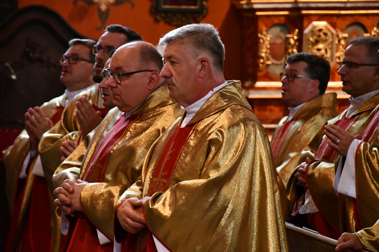 Bp Krzysztof Włodarczyk w dniu imienin dziękuję za światło Ducha