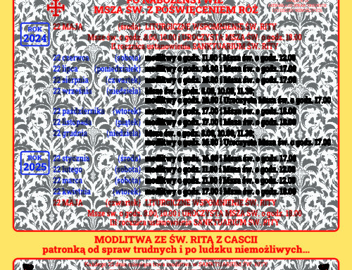 Spotkania modlitewne ze św. Ritą