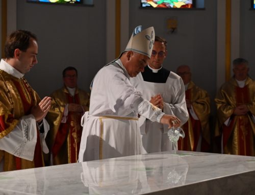 Poświęcenie kościoła Niepokalanego Poczęcia NMP na Jachcicach