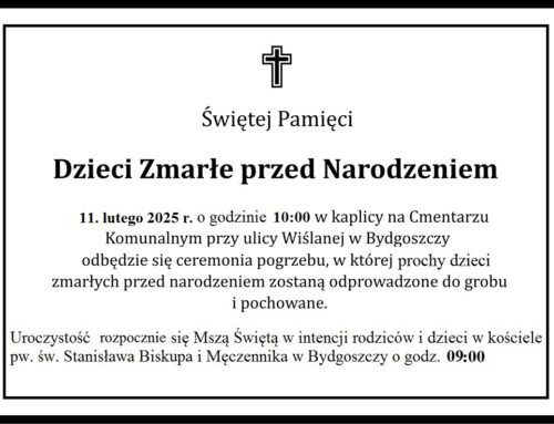 Pogrzeb dzieci zmarłych przed narodzeniem