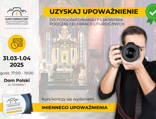 Kurs formacyjny dla fotografów i operatorów sprzętu audiowizualnego