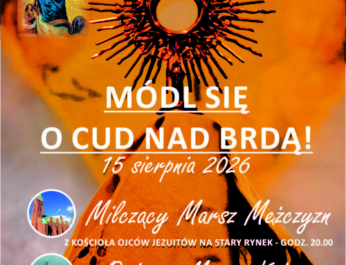 Milcząca procesja za Najświętszym Sakramentem