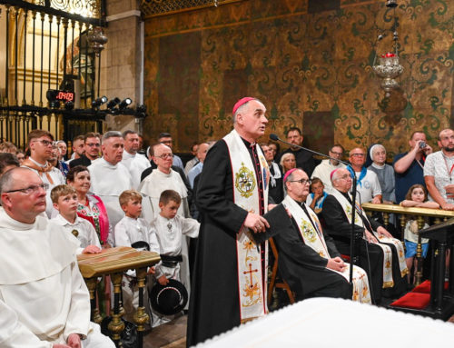 Bp Włodarczyk na Jasnej Górze: Ewangelia ma być słyszana i widziana w życiu każdego ucznia Chrystusa