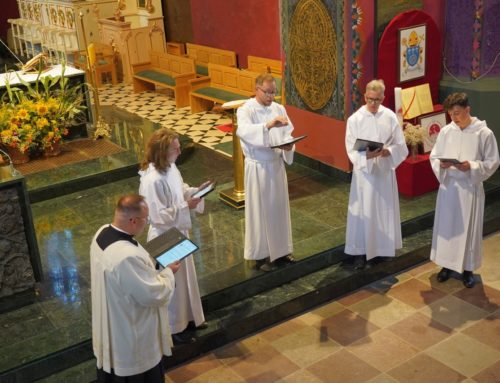 Chorał gregoriański i organy zabrzmiały w bydgoskiej katedrze