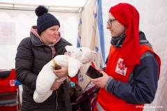 Caritas Poland supporting refugees coming from Poland in Przemysl