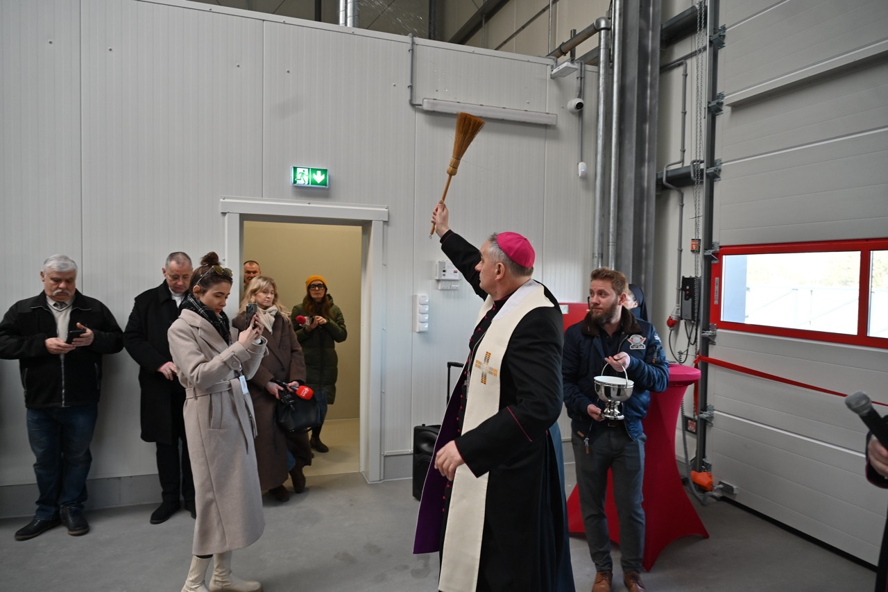 Otwarcie drugiego magazynu żywności Caritas Diecezji Bydgoskiej