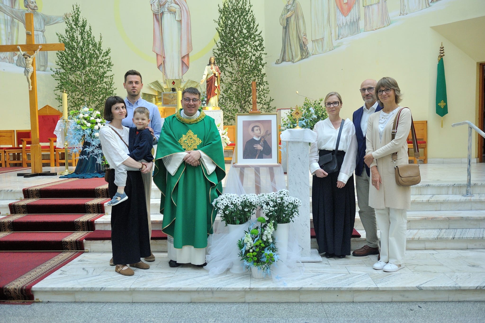 „Tam, gdzie rodzi się nadzieja” – święty Gerard Majella zamieszkał pośród rodzin diecezji bydgoskiej