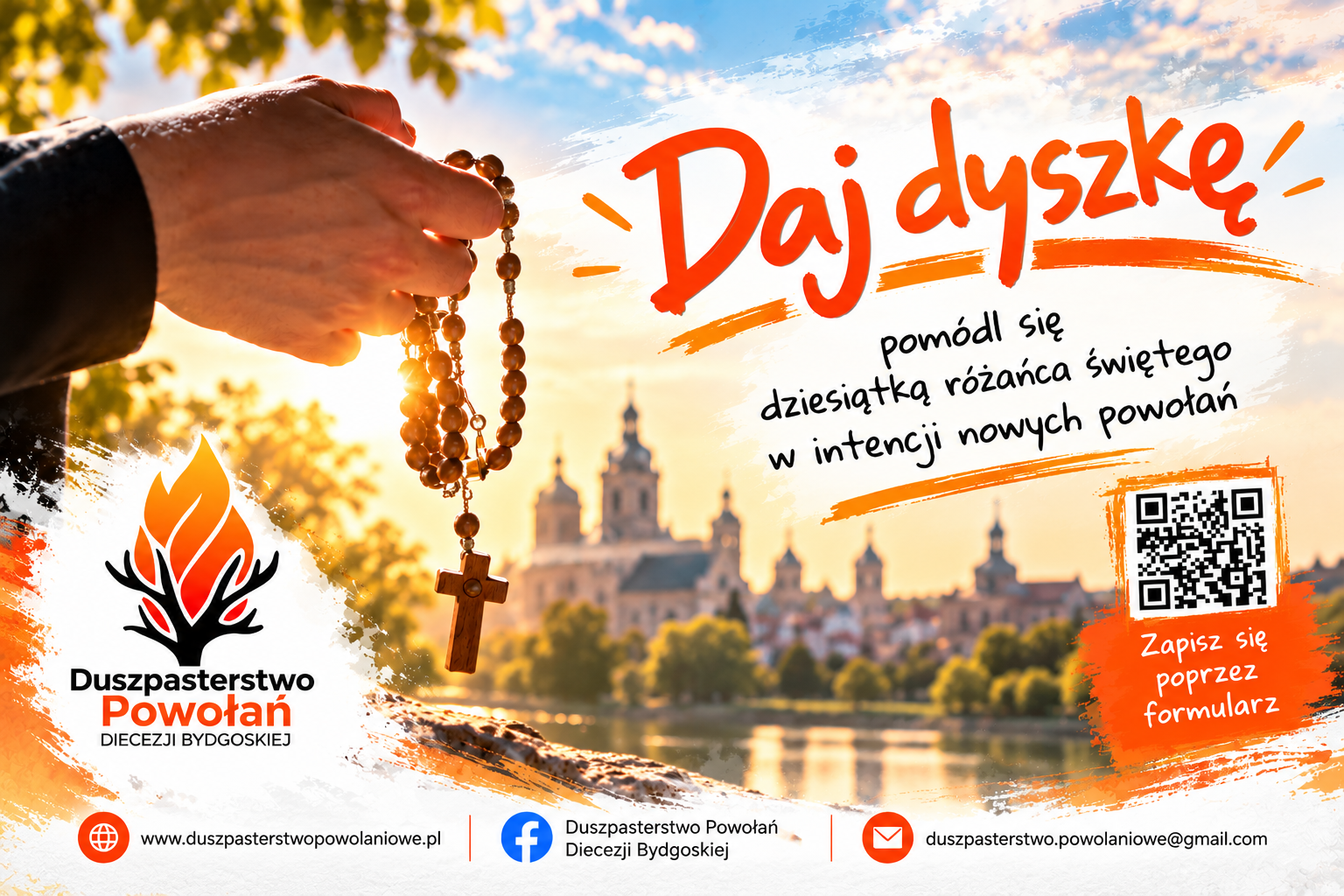 „Daj dyszkę” – modlitwa za powołania zamiast pieniędzy