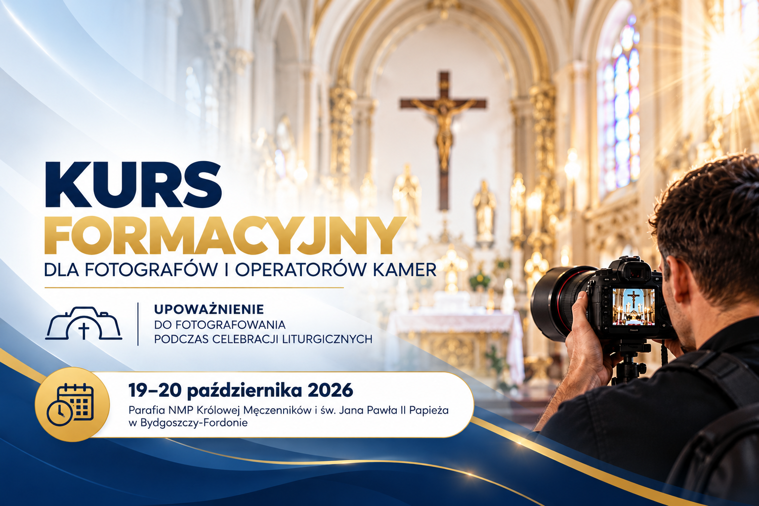 Kurs Formacyjny dla fotografów i operatorów kamer